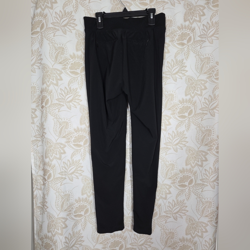Athleta Brooklyn Ankle Pant Trousers Black Womens Size 0 EUC Athleisure Street - Picture 5 of 13